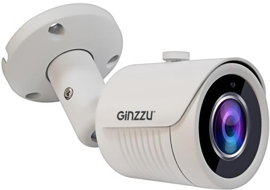 Камера Видеонаблюдения GINZZU HAB-5031A уличная камера 4 в1 (AHD,TVI,CVI,CVBS) 5.0Mp (1/2.5"" K03 Сенсор, ИК подстветка до 30м, IP66, металлический ко