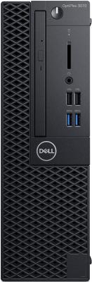 Системный блок Dell Optiplex 3070 SFF i3 9100 (3.6)/8Gb/SSD256Gb/UHDG 630/DVDRW/Windows 10 Professional/GbitEth/200W/клавиатура/мышь/черный