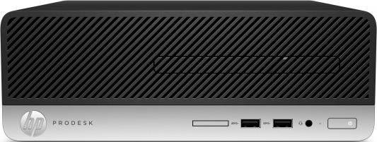 ПК HP ProDesk 400 G6 SFF i3 9100 (3.6)/4Gb/1Tb 7.2k/UHDG 630/DVDRW/Windows 10 Professional 64/GbitEth/180W/клавиатура/мышь/черный