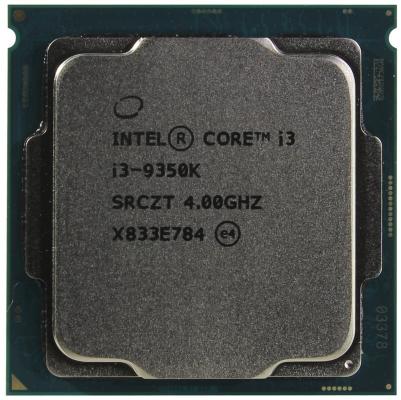 Процессор Intel Core i3 9350K 4000 Мгц Intel LGA 1151 v2 OEM