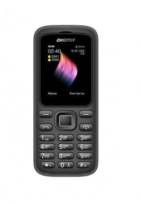 Мобильный телефон Digma A171 Linx черный 1.77"