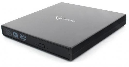 Внешний привод DVD±RW Gembird DVD-USB-02 USB 2.0 черный Retail