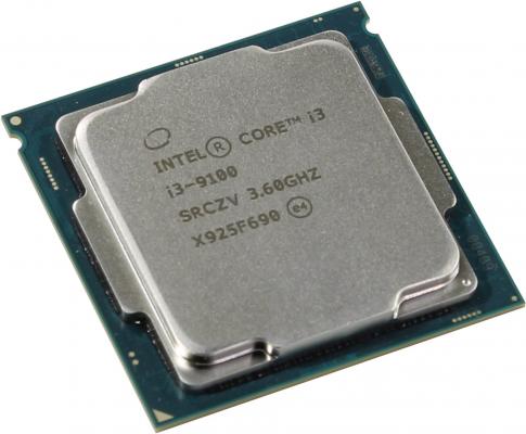 Процессор Intel Core i3 9100 3600 Мгц Intel LGA 1151 v2 OEM