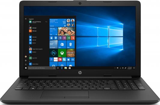 Ноутбук HP 15-da0451ur 15.6" 1366x768 Intel Core i3-7020U 1 Tb 8Gb nVidia GeForce MX110 2048 Мб черный DOS 7JY00EA