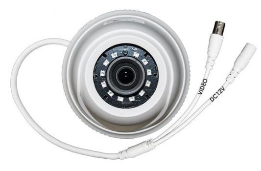 Falcon Eye FE-MHD-DP2e-20 Купольная, универсальная 1080P видеокамера 4 в 1 (AHD, TVI, CVI, CVBS) с функцией «День/Ночь»; 1/2.9" F23 CMOS сенсор, разрешение 1920 х 1080, 2D/3D DNR, UTC, DWDR