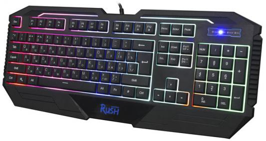 Клавиатура проводная Smart Buy Rush 304GU USB черный