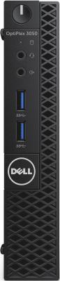 Dell Optiplex 3050 MFF Intel Core i3 6100T(3.2Ghz)/8192Mb/256SSDGb/noDVD/Int:Intel HD Graphics 630/BT/WiFi/war 3y/W10Pro + VGA, TPM