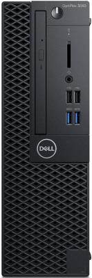 Dell Optiplex 3060 SFF Intel Core i3 8100(3.6Ghz,6MB,QC)/8192Mb/SSD 256GB/DVD-RW/Int:Shared/black/Linux/3Y Basic NBD + TPM
