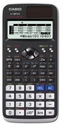 Калькулятор CASIO FX-991EX, научный, 10+2-разрядный, 552 функций, черный