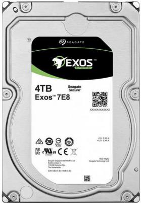 Жесткий диск 3.5" 4 Tb 7200 rpmrpm 128 MbMb cache Seagate Exos 7E8 SATA III 6 Gb/s (ST4000NM000A)