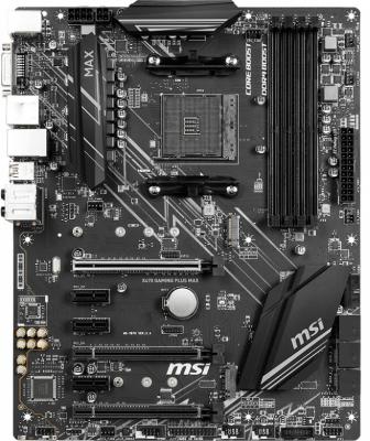 Материнская плата MSI X470 GAMING PLUS MAX Socket AM4 AMD X470 4xDDR4 3xPCI-E 16x 3xPCI-E 1x 6 ATX Retail