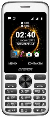 Мобильный телефон Digma C280 Linx черный 2.8" Bluetooth