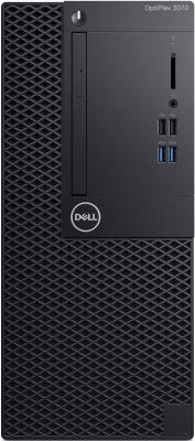 ПК Dell Optiplex 3070 MT i3 9100 (3.6)/4Gb/1Tb 7.2k/UHDG 630/DVDRW/Windows 10 Professional 64/GbitEth/260W/клавиатура/мышь/черный