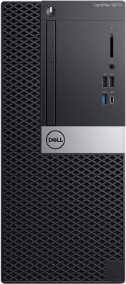ПК Dell Optiplex 5070 MT i5 9500 (3)/8Gb/1Tb 7.2k/UHDG 630/DVDRW/Windows 10 Professional/GbitEth/260W/клавиатура/мышь/черный