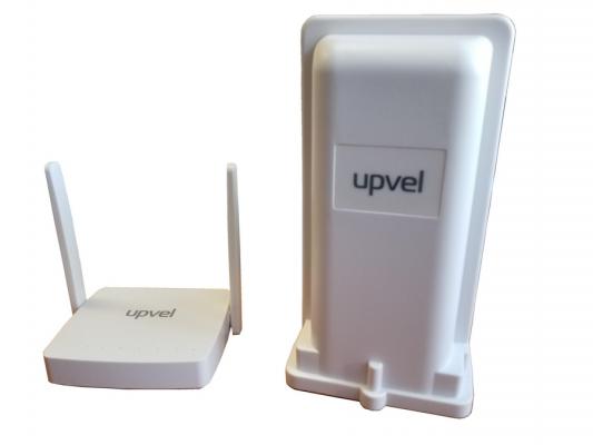 Беспроводной маршрутизатор Upvel UR-708NE 802.11bgn 300Mbps 2.4 ГГц 1xLAN белый