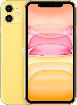 Смартфон Apple iPhone 11 128 Гб желтый (MWM42RU/A)