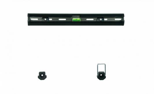 [WU46] Универсальное фиксированное настенное крепление Wize WU46 для 23"-46"+ LED телевизоров, VESA 400x400, расстояние от стены 2 см, встроенный уровень, до 40 кг, черн., розн. упаковка