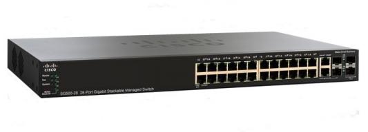 Коммутатор [SG350-28MP-K9-EU] Cisco SB SG350-28MP 28-port Gigabit POE Managed Switch