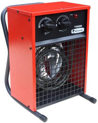 Тепловентилятор Hintek T-03220 3000 Вт термостат красный
