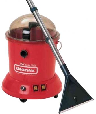 Пылесос моющий CLEANFIX TW 300S, экстракторная моющая машина, 1000 Вт., объём бака 7/7 л. чистая/грязная