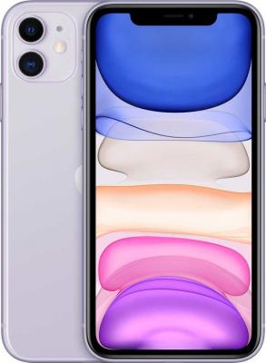 Смартфон Apple iPhone 11 256 Гб пурпурный (MWMC2RU/A)