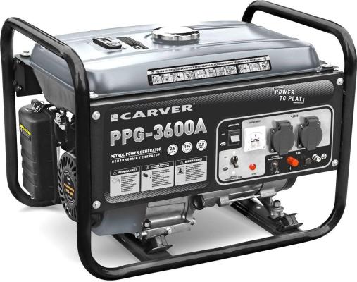 Генератор Carver PPG- 3600А 2.8кВт