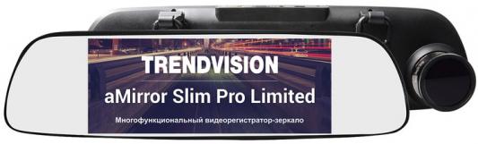 Видеорегистратор TrendVision aMirror Slim Pro Limited черный 1080x1920 1080p 150гр. GPS внутренняя память:8Gb MT6582