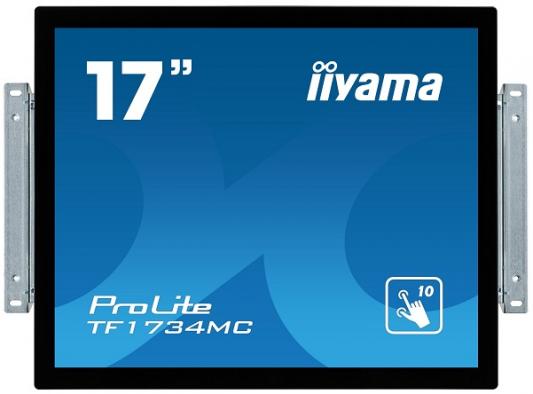 Монитор Iiyama 17" TF1734MC-B6X черный TN LED 5ms 5:4 DVI HDMI матовая 1000:1 350cd 170гр/160гр 1280x1024 D-Sub DisplayPort HD READY USB Touch 3.6кг