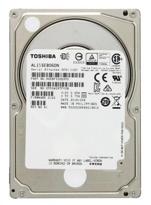 Жесткий диск Toshiba SAS 3.0 600Gb AL15SEB060N (10500rpm) 128Mb 2.5 жесткий диск toshiba enterprise 600gb al15seb060n