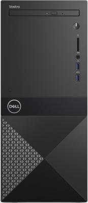 ПК Dell Vostro 3670 MT PG G5420 (3.8)/4Gb/1Tb 7.2k/UHDG 610/DVDRW/CR/Linux Ubuntu/GbitEth/WiFi/BT/290W/клавиатура/мышь/черный