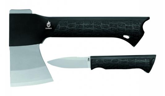 Набор инструментов Gerber Gator Axe Combo I (1014059) черный компл.:топор/нож