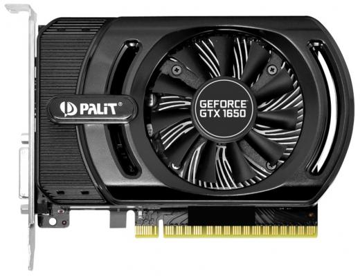 Видеокарта Palit GeForce GTX 1650 StormX PCI-E 4096Mb GDDR5 128 Bit Bulk (NE51650006G1-1170F BULK)