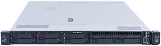 Сервер HPE DL360 Gen10, 1x 4214 Xeon-S 12C 2.2GHz, 1x16GB-R DDR4, P408i-a/2GB (RAID 1+0/5/5+0/6/6+0/1+0 ADM) noHDD (8/10+1 SFF 2.5" HP) 1x500W (up2), 4x1Gb/s FLR, noDVD, iLO5, Rack1U, 3-3-3