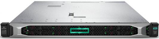 Сервер HPE DL360 Gen10, 1x 6230 Xeon-G 20C 2.1GHz, 1x32GB-R DDR4, P408i-a/2GB (RAID 1+0/5/5+0/6/6+0/1+0 ADM) noHDD (8/10+1 SFF 2.5" HP) 1x800W (up2), 4x1Gb/s FLR, noDVD, iLO5, Rack1U, 3-3-3