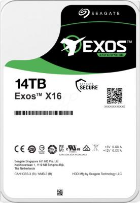Жёсткий диск 3.5" 14 Тб 7200rpm 256 Seagate Exos X16 ST14000NM002G SAS