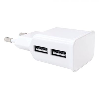 Сетевое зарядное устройство Red Line NT-2A 2 х USB 2.1A белый (453426)