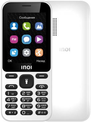 Мобильный телефон Inoi 239 белый 2.4" 64 Мб Bluetooth