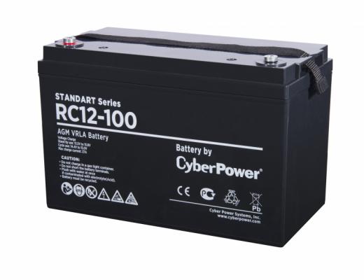 Аккумуляторная батарея Battery CyberPower Standart series RC 12-100 / 12V 100 Ah