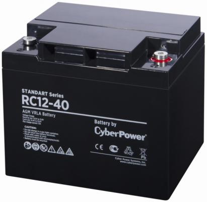 Battery CyberPower Standart series RC 12-40 / 12V 40 Ah