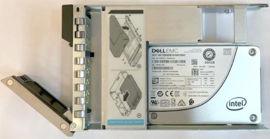 240GB SSD SATA Mixed Use 6Gbps 512e 2.5in Hot plug, 3.5in HYB CARR S4610 Drive