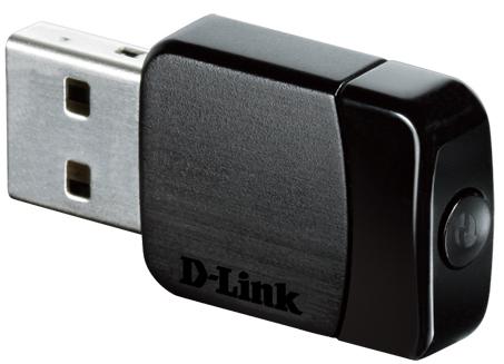 Сетевой адаптер WiFi D-Link DWA-171/A1C USB 2.0 (ант.внутр.)