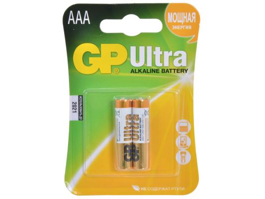 Батарейки GP Ultra Alkaline AAA 2 шт 24AU-2UE2