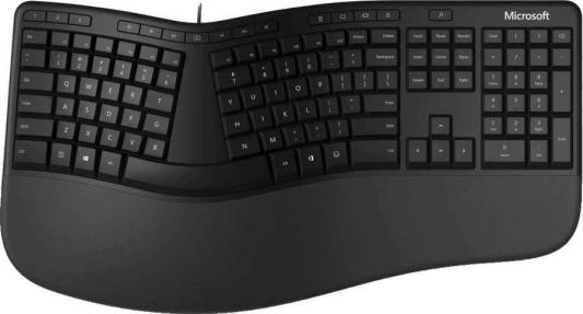 Клавиатура проводная Microsoft Kili Keyboard LXN-00011 USB черный