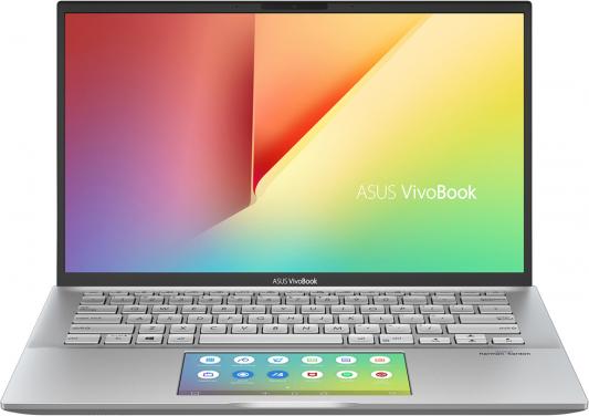 ASUS VivoBook S14 S432FL-AM051T Core i7 8565U/8b/512Gb M.2 SSD/14.0"FHD IPS AG(1920x1080)/GeForce MX250 2Gb/WiFi/BT/Cam/ScreenPad 2.0/Windows 10 Home/1.45Kg/Silver_Metal