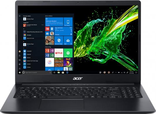 Ноутбук Acer Aspire 3 A315-34-P3DU 15.6" 1366x768 Intel Pentium-N5000 500 Gb 4Gb Intel UHD Graphics 605 черный Linux NX.HE3ER.004