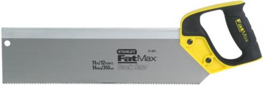 Ножовка STANLEY 2-17-202  по дереву fatmax с обушком универсальная с закаленным зубом 13х350мм