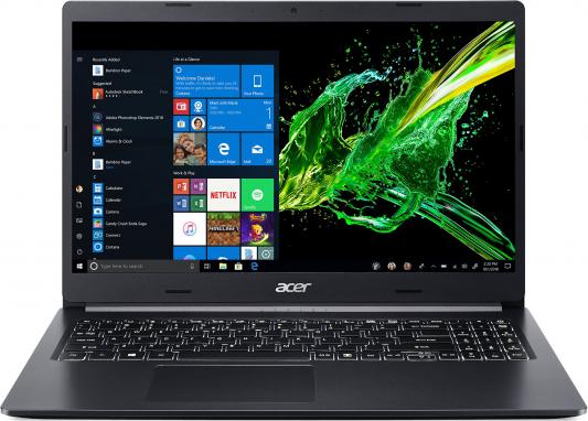 Ноутбук Acer Aspire 5 A515-54-51WF 15.6" 1920x1080 Intel Core i5-10210U 256 Gb 8Gb Intel UHD Graphics черный Windows 10 Home NX.HN1ER.002