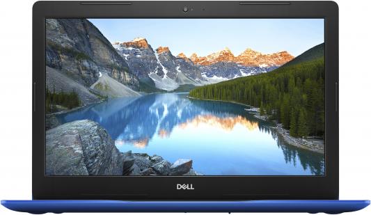 Ноутбук DELL Inspiron 3582 15.6" 1366x768 Intel Celeron-N4000 500 Gb 4Gb Intel UHD Graphics 600 синий Linux 3582-3301