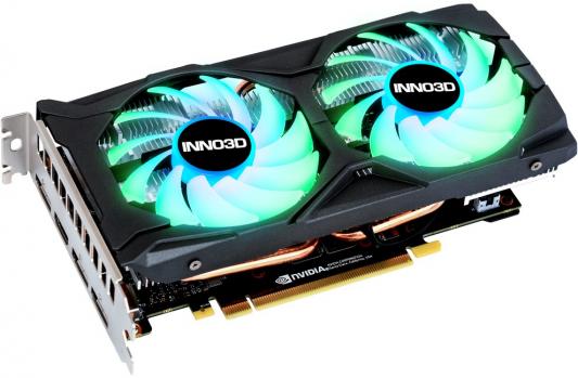 Видеокарта Inno3D GeForce GTX 1660 Ti Twin X2 OC RGB PCI-E 6144Mb GDDR6 192 Bit Retail