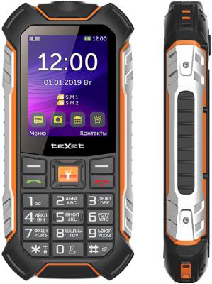 Мобильный телефон Texet TM-530R черный 2.4" 32 Мб Bluetooth